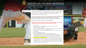 Home | American Legion Baseball Registration